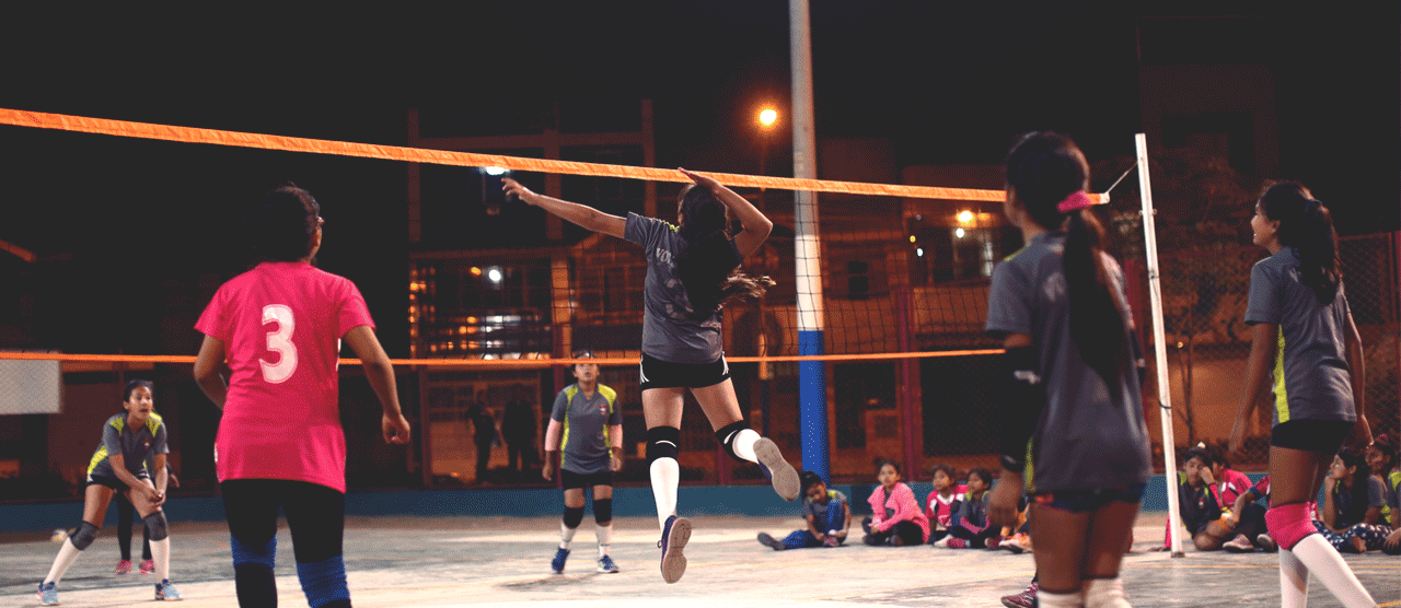 Lozas deportivas con iluminación LED