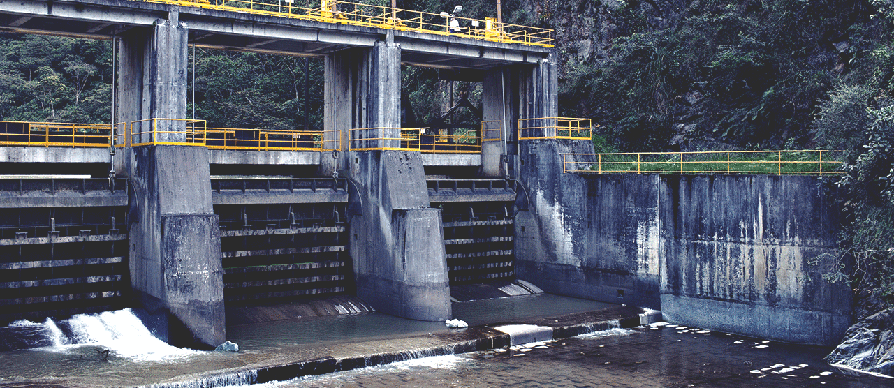 Central de energía hidráulica de Enel